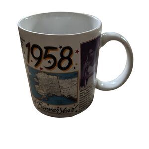 1958 A Banner Year Peacock Papers Mug